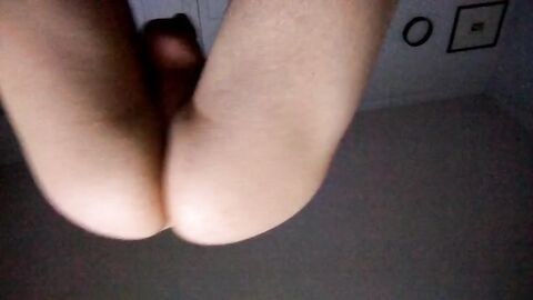 Twink Crossdresser Poses in Panties