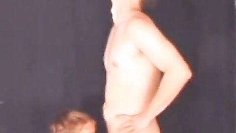 Str8Seduction.com - Good looking homo swallows amateur boyfriends cock vigorously