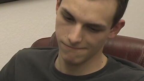 Petite teen Nevin Scott enjoys passionate kissing before BJ