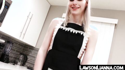 LawsonLianna.com - TS maid Lianna Lawson rimmed deeply before intense raw anal bangin