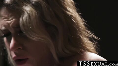 TSSexual.com - Nikki Vicious's sensual sucking on a hard cock in a teasing scene