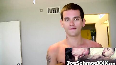 JoeSchmoeXXX.com - Joe dominates former straight dude's ass all over the bed