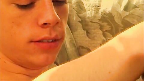 Twinkie got his asshole tongue fucked and drilled hard