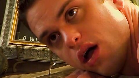 Twinkie got his asshole tongue fucked and drilled hard