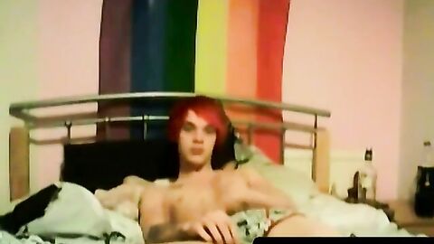 BoyDesire.com - Lewis Romeo's solo play on his bed and intense cumshot