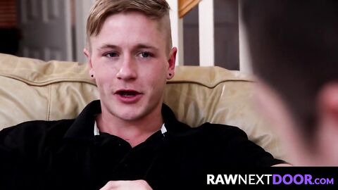RawNextDoor.com - Chris Blades takes Clark Campbell's big tool with ease and pleasure