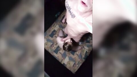 Kinky Amateur Blowjob Action with Submissive Gay Man