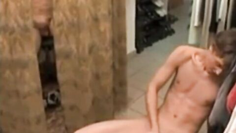 Mutual Help: Big Cock Twinks Masturbating Together