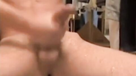 Mutual Help: Big Cock Twinks Masturbating Together