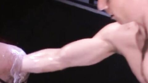Matthieu told us one of his favorite fisting movies is our own rear and collission an