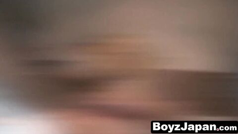 BoyzJapan.com - Kouya's inked body and Zen's ass align for a hard doggystyle pounding
