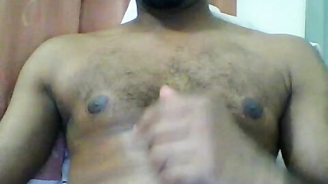 Big-Cock Asian Man Shows Off on Webcam