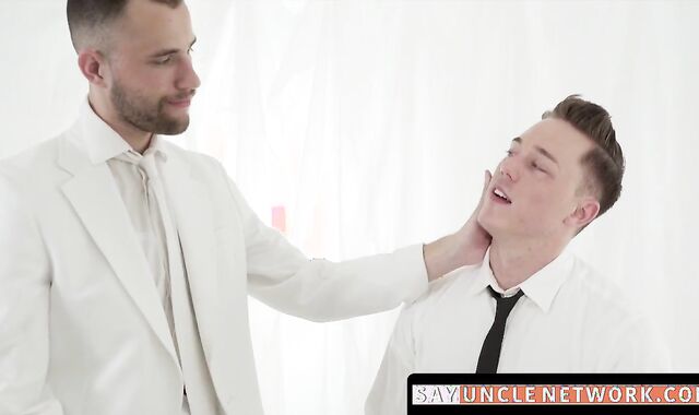 SayUncleNetwork.com - Jock Mormon drills guy raw after receiving sloppy blowjob