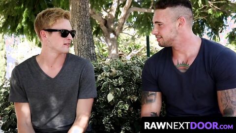 RawNextDoor.com - Ty Thomas's passionate sex with his boyfriend Steve Rogers and more