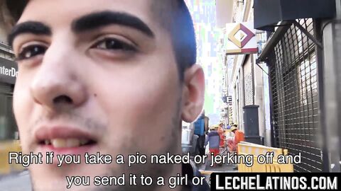 LecheLatinos.com - Handsome Latino takes a raw cock in his ass before getting paid