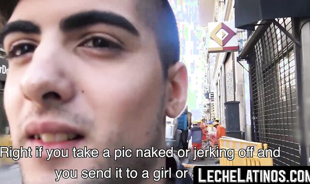 LecheLatinos.com - Handsome Latino takes a raw cock in his ass before getting paid