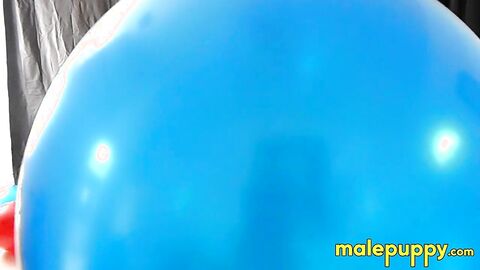 It's time for a special balloon party with horny and hung daddy Richard Lennox