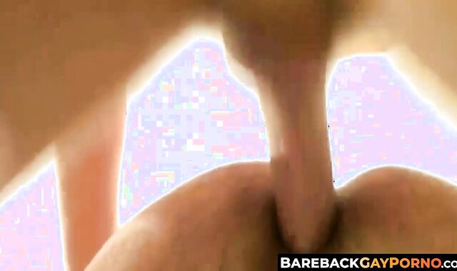 BarebackGayPorno.com - Slutty Alex Woods sucks dicks with naughty amateurs Brandon At