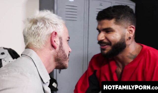 HotFamilyPorn.com - Lusty jock stepcousins moans on hard bareback fuck session