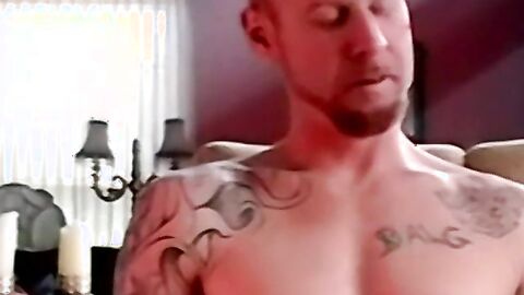 Real amateur buddies jacking off before shooting a cumload