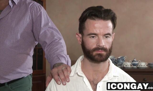 Gay daddies Brendan Patrick and Hugh Hunter fuck hard