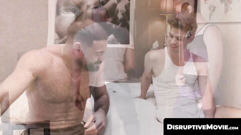 DisruptiveMovie.com - Hot Michael Del Ray fucks muscular daddy Ricky Larkin's eager a