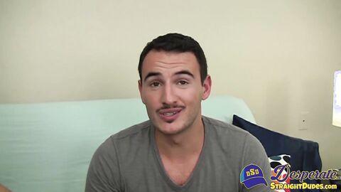 Vincent uses his fat dick to anal fuck Latino stud Santiago and makes him cum