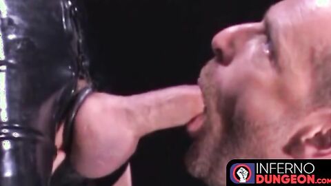 InfernoDungeon.com - Wet dick blowing with hardcore fisting for ripped dudes
