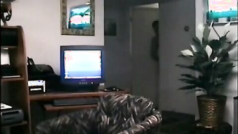 Str8Seduction.com - Good looking hairy hunk wanks his hard one eyed snake intensely