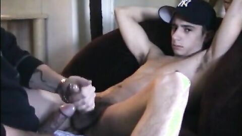 Str8Seduction.com - Cute straight youngster sucked off by gay producer intensely
