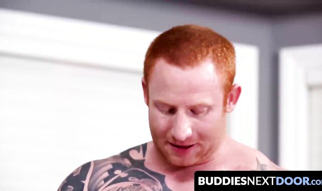 BuddiesNextDoor.com - Brock Avery devours Jordan's enormous erection with hunger