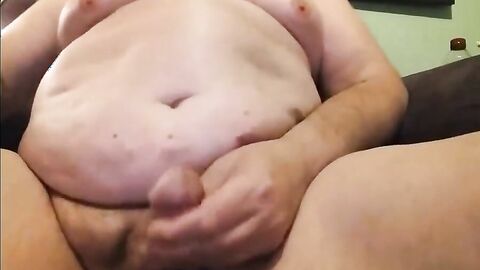 Dribbling Daddy's Small Cock