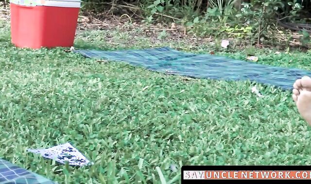 SayUncleNetwork.com - Latino twink's group fuck initiation with bareback action