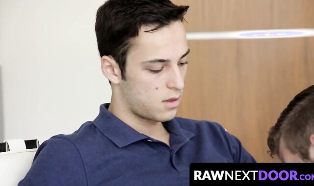 RawNextDoor.com - Mark Long's wild threesome with two hotties and butt play galore