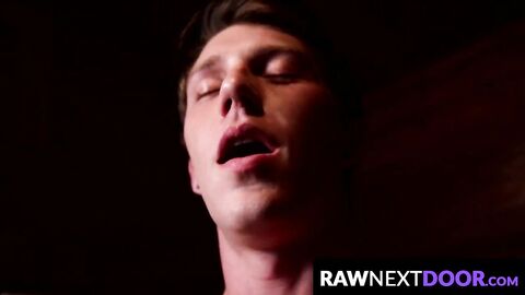 RawNextDoor.com - Paul Canon and Calvin Chambers's hard raw breeding session unfolds