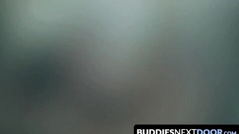 BuddiesNextDoor.com - Markie mounts Silas and rides him wildly on the counter in a he