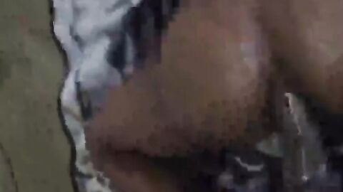 Hungry Black Twink Gapes for Big Cock Bareback
