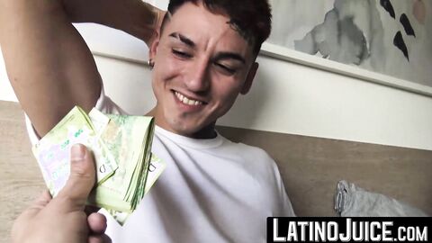 Nasty dudes Axel and Rodrigo strip their clothes to fuck each other for cash