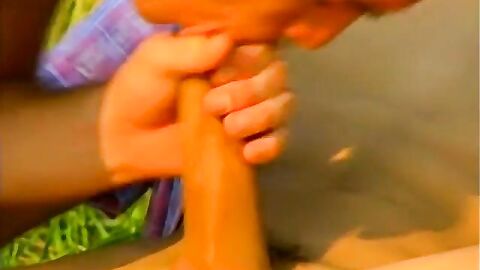 Two young homosexuals enjoy wild outdoor anal fucking