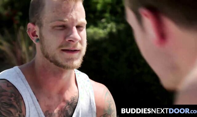 BuddiesNextDoor.com - Big-cock stallion Kaydin hammers hard at Jaxon's eager and will