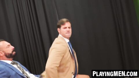 PlayingMen.com - Xavi Garcia pounds professor Dani Robles's eager ass