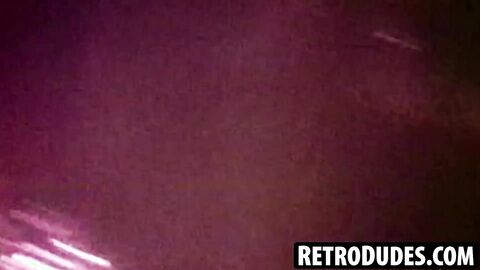RetroDudes.com - Retro hottie Michael Zen enjoys a steamy cock sucking session