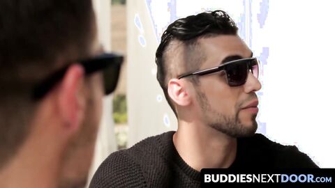 BuddiesNextDoor.com - Sexy big-dick hunks ram each other hard and suck dick in a feve