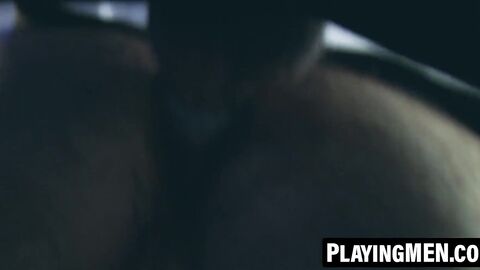 PlayingMen.com - Paul Wagner in suit ass fucked by hunky Rogan Richards