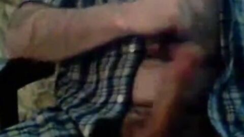 Bear Daddy Jerks Off, Shoots a Big Load