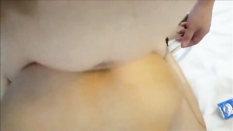 Sissy Boy's Amateur Crossdressing Orgasm