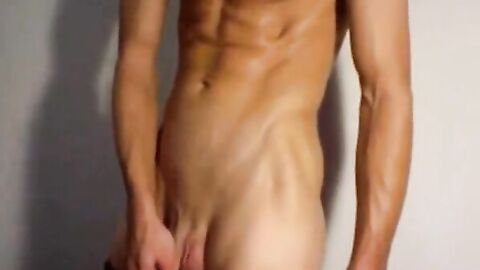 Stroking My Big Cock for My Buddies