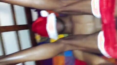Big Black Cock Barebacks Amateur Santa