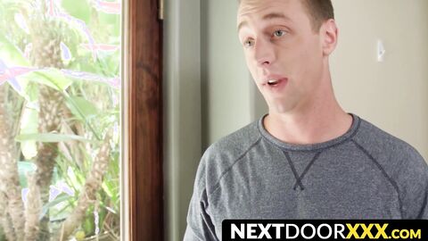NextDoorXXX.com - Muscular dude rides his buddy's thick and long dick in a hot flip-f