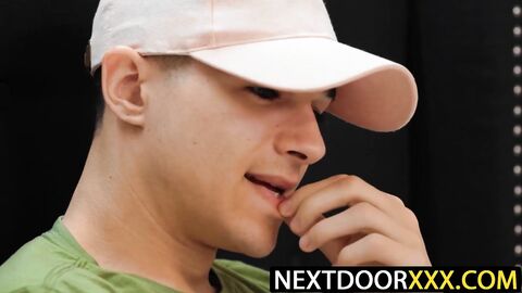 NextDoorXXX.com - Jayden Marcos teases Ryan Jordan's ass